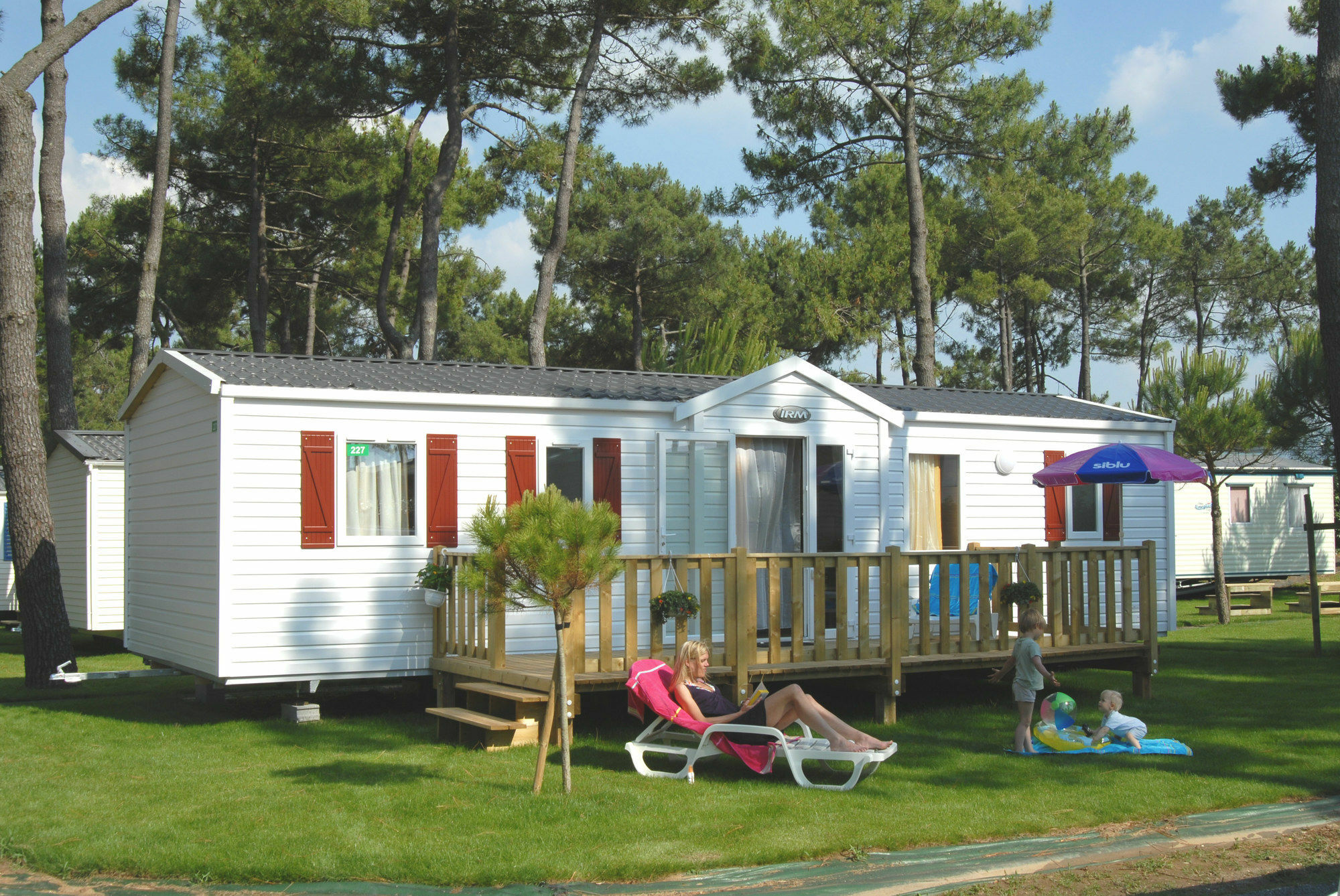 Camping Officiel Siblu Bonne Anse Plage Ла-Пальмир Экстерьер фото
